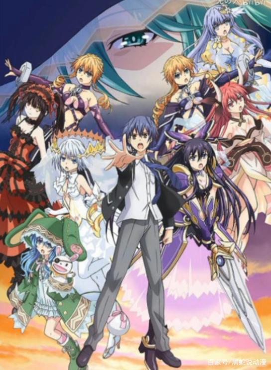 约会大作战第四季TV动画主视觉图公开锁定四月新番4月8日放送