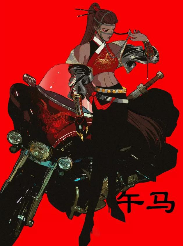 画师笔下的12生肖，又A又飒颜值高，这只老虎带走了