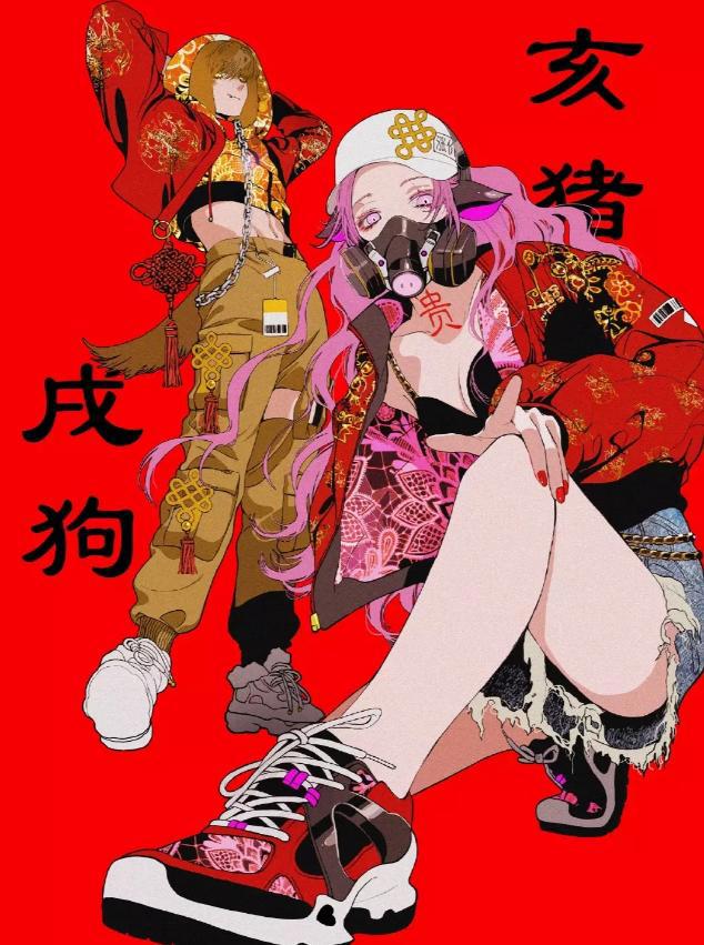 画师笔下的12生肖，又A又飒颜值高，这只老虎带走了