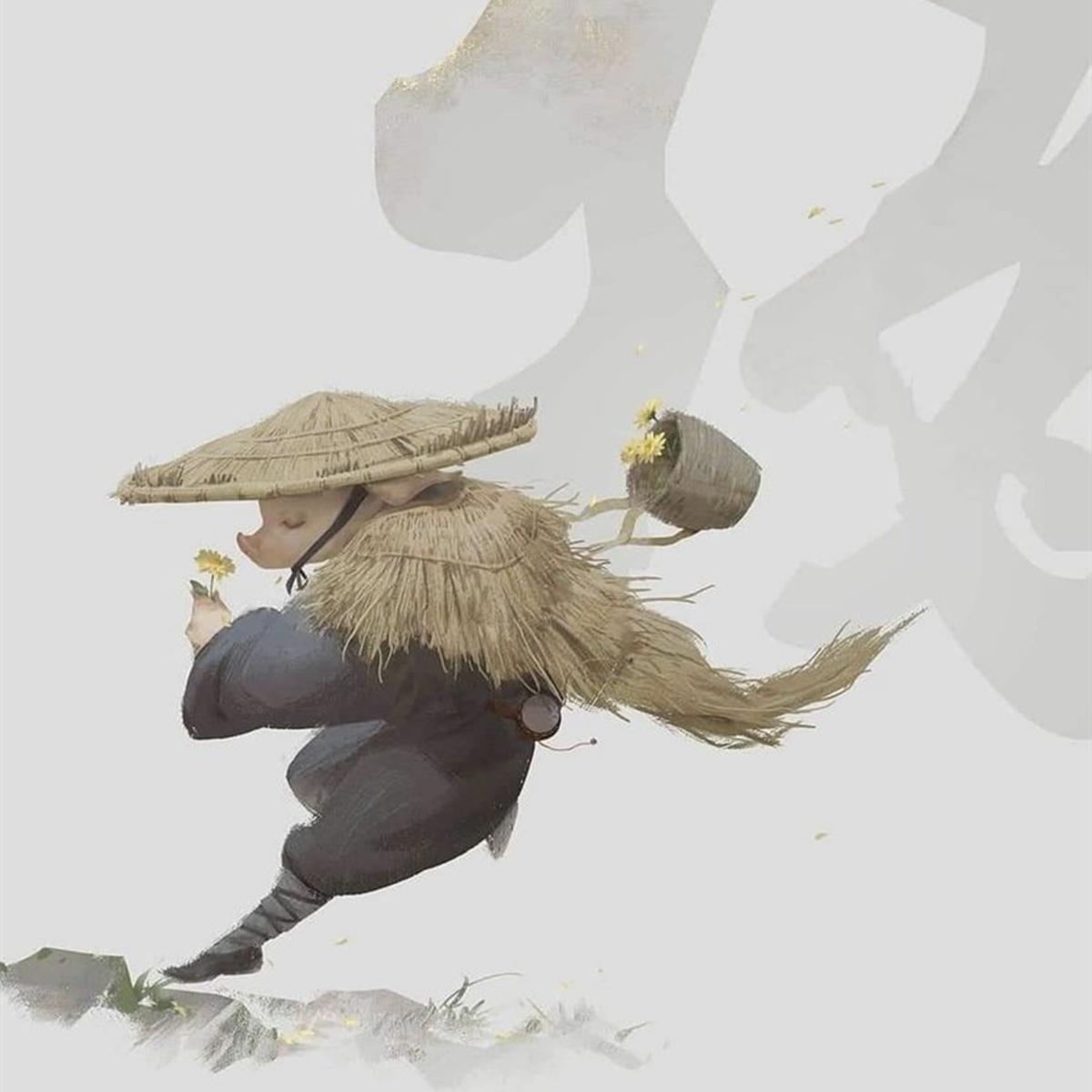 十二生肖的二次元形象，绿色的白娘子就算了，哈士奇有点儿过分了