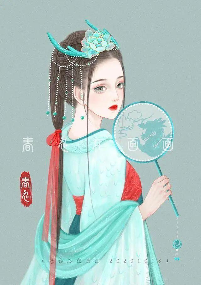 十二生肖拟人：小青月兔花木兰客串，老虎贵气像公主