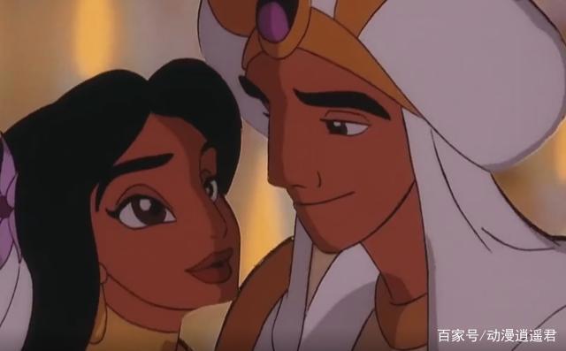 迪士尼公主的守护神兽，老虎在茉莉的怀中，萌化成小猫咪