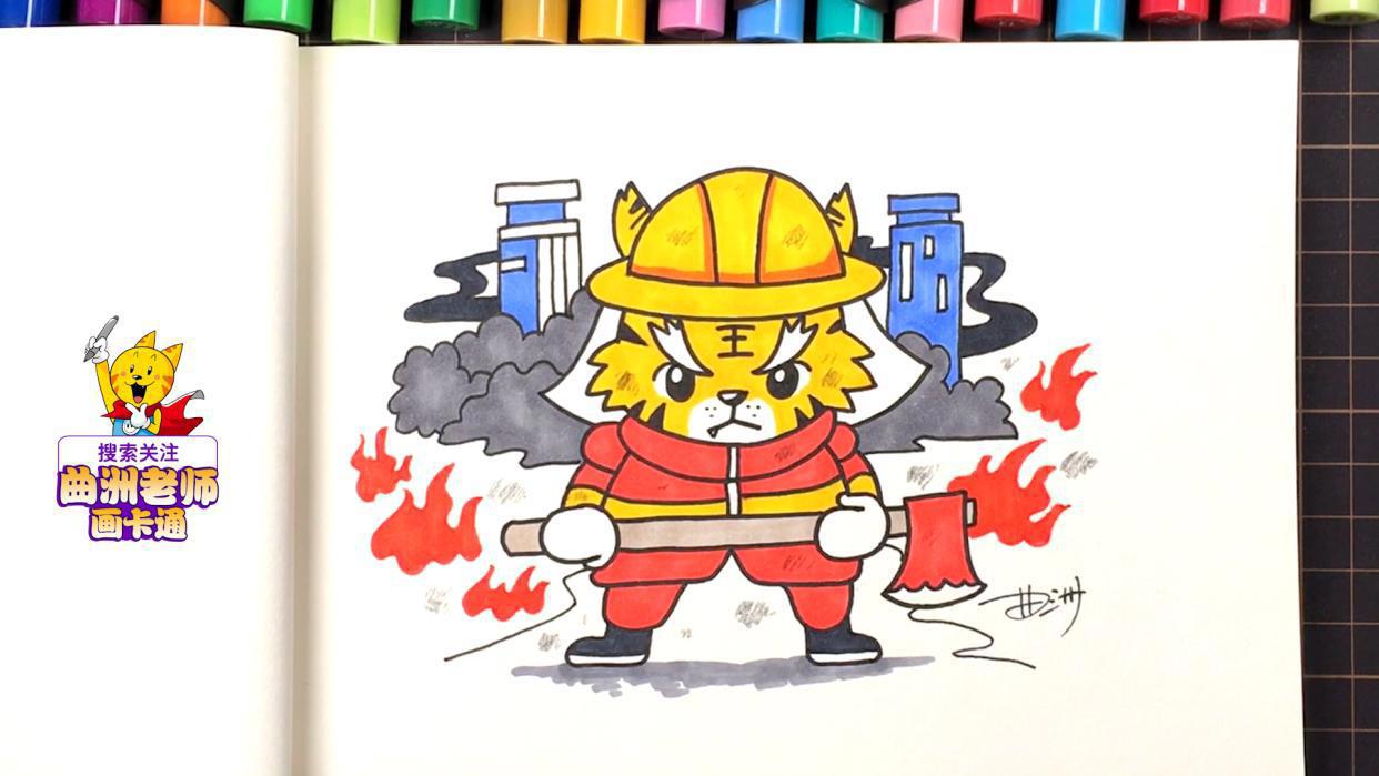 生肖动物简笔画：教你画出老鼠、牛、老虎和兔子