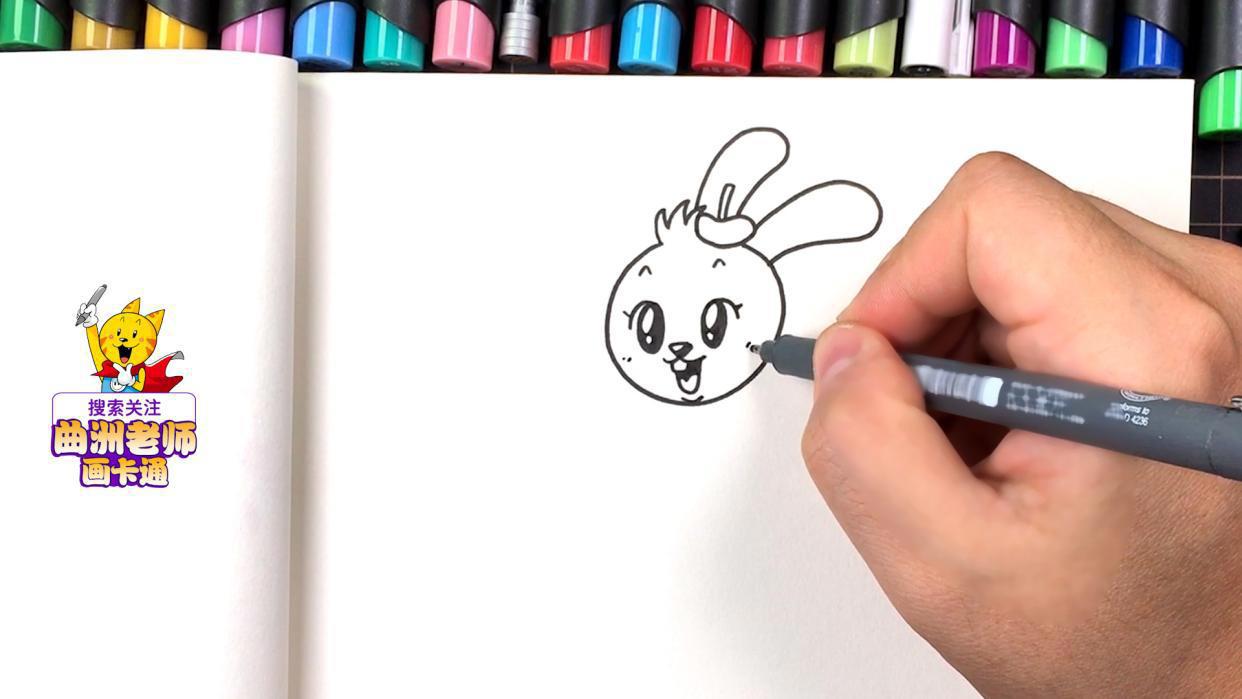 生肖动物简笔画：教你画出老鼠、牛、老虎和兔子