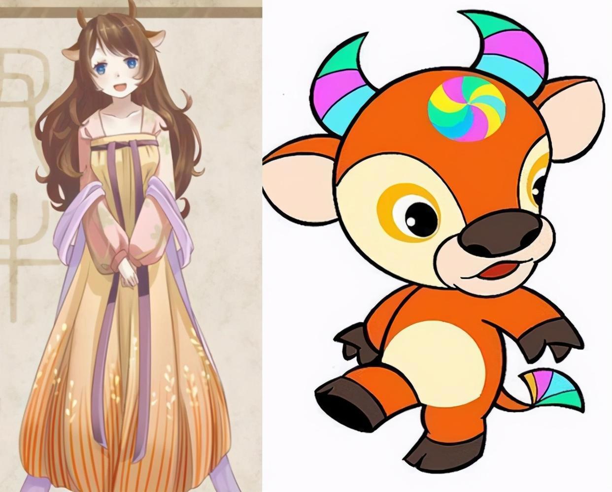 十二生肖的拟人化，小猪妹妹很瘦，小龙妹妹真不愧为生肖之首