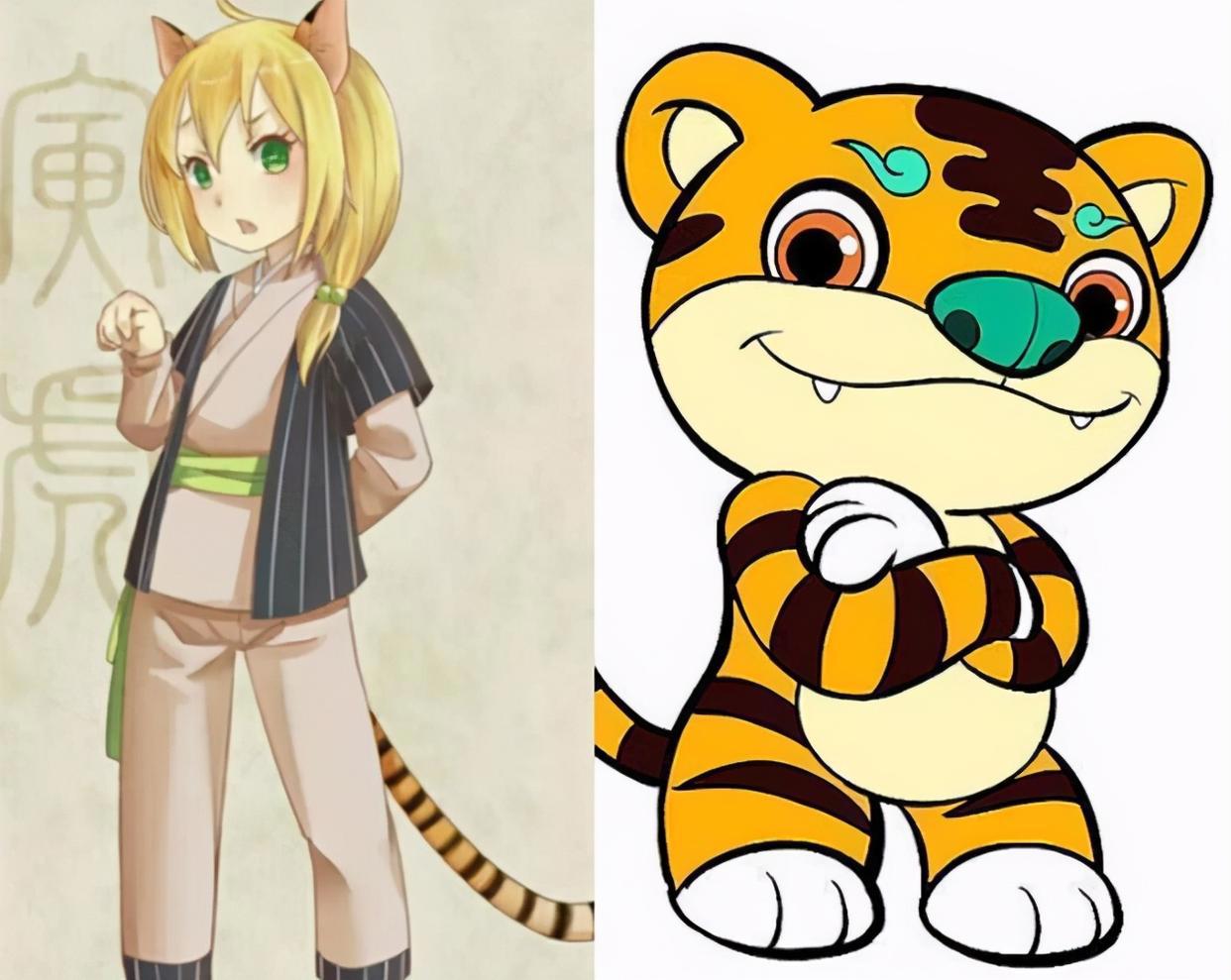 十二生肖的拟人化，小猪妹妹很瘦，小龙妹妹真不愧为生肖之首