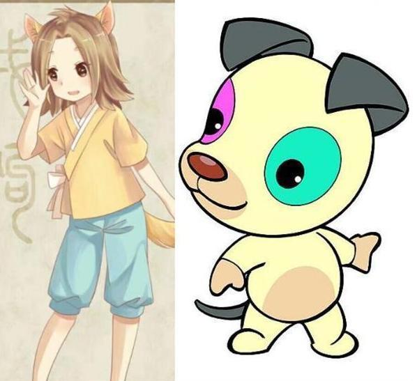 十二生肖的拟人化，小猪妹妹很瘦，小龙妹妹真不愧为生肖之首