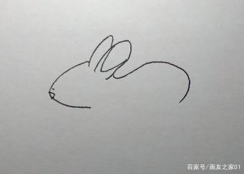 十二生肖简笔画：画老虎和兔子的步骤（干货，值得收藏哦）