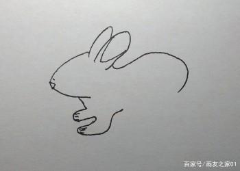 十二生肖简笔画：画老虎和兔子的步骤（干货，值得收藏哦）