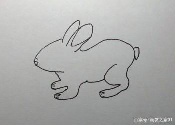 十二生肖简笔画：画老虎和兔子的步骤（干货，值得收藏哦）