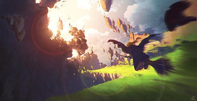 二次元动漫插画壁纸：魔法的奥秘麻瓜接触不到，精选p站美图