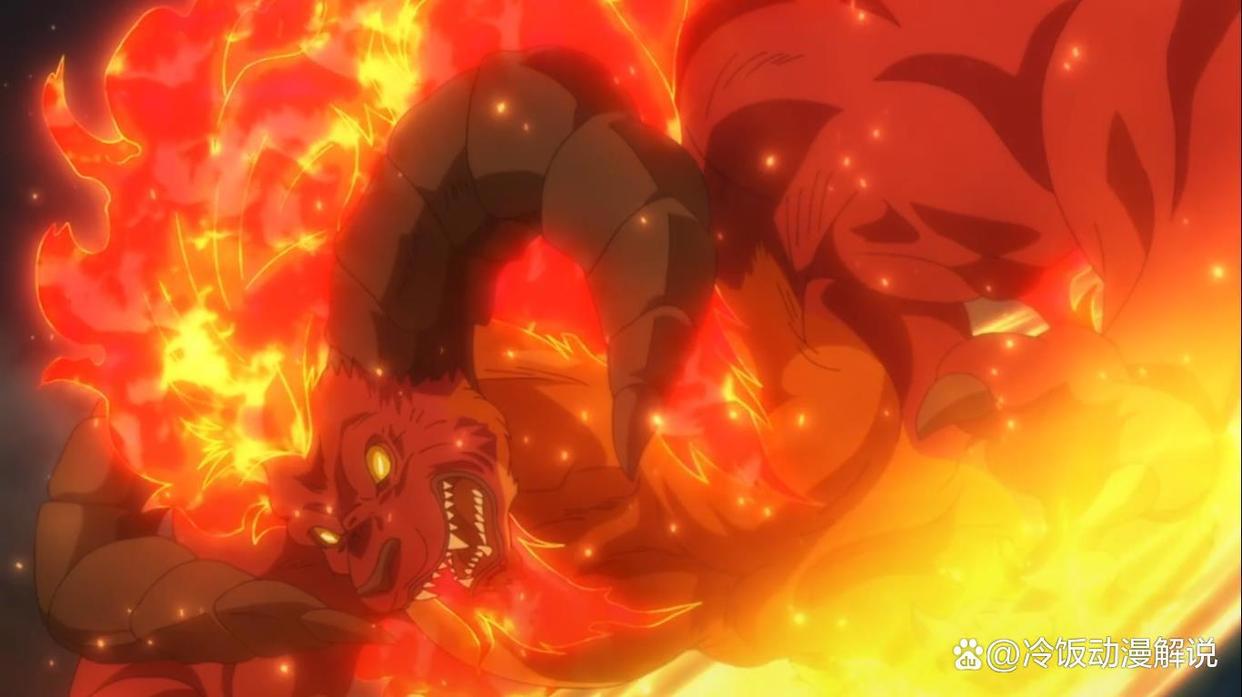 热血动漫：异世界版“哥斯拉”，大战基多拉？骨头表示小场面！