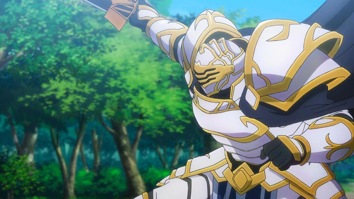 男主穿越异世界，开篇上演英雄救美，虽说有些套路，但动漫值得追