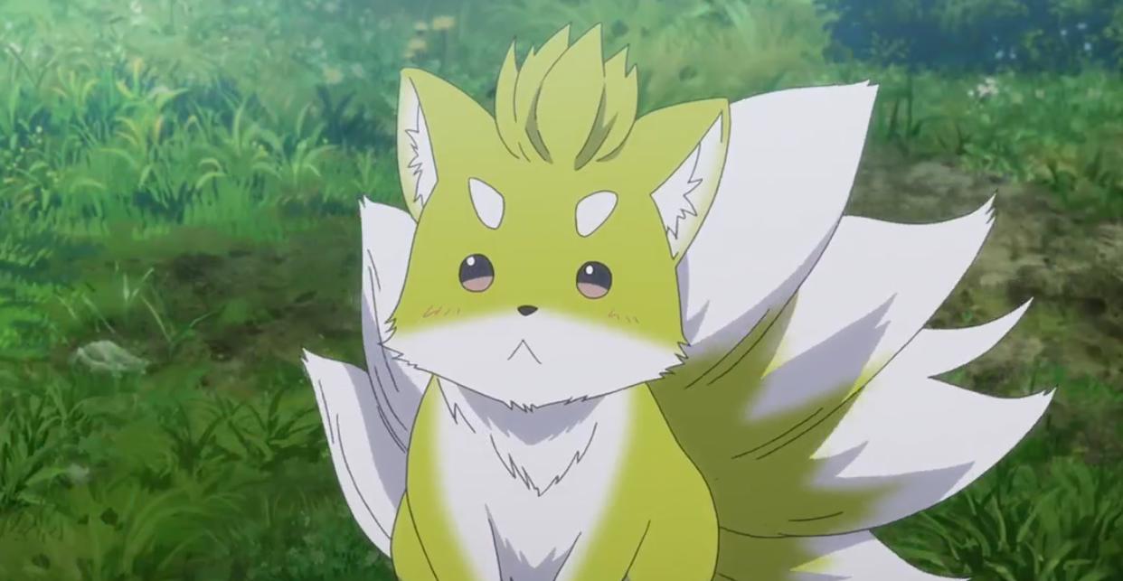 《骸骨骑士大人异世界冒险》第2集男主喜得宠物，并收获感谢花环