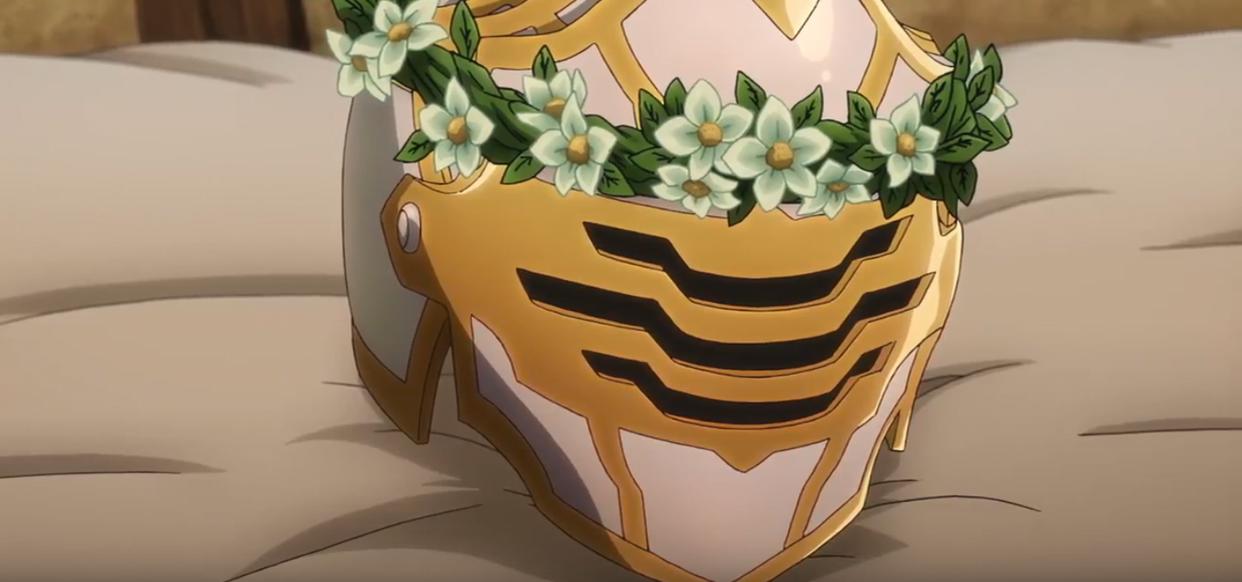 《骸骨骑士大人异世界冒险》第2集男主喜得宠物，并收获感谢花环