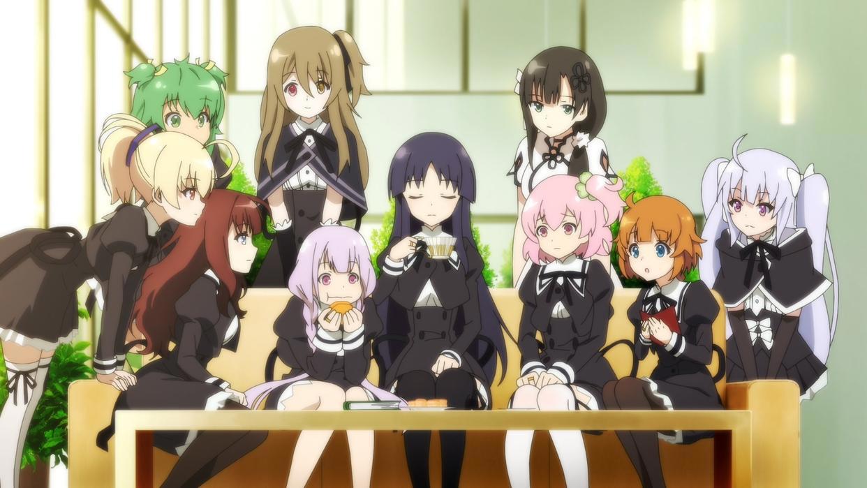 制作一流 女主角全员都是过膝袜，却依旧没能拯救这部动画的口碑