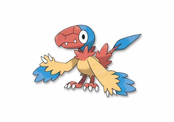 《精灵宝可梦》图鉴566：据说是鸟系宝可梦的祖先——始祖小鸟