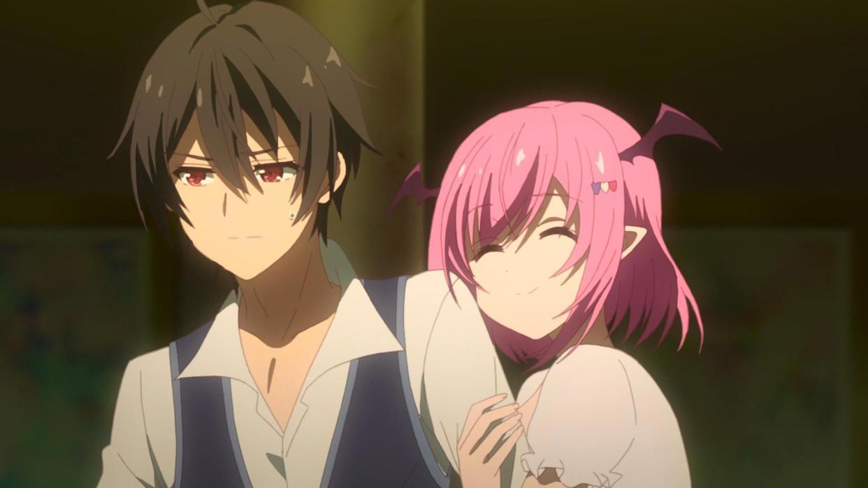 粉毛少女觉得男主应该建立后宫，转生男主待遇太好了