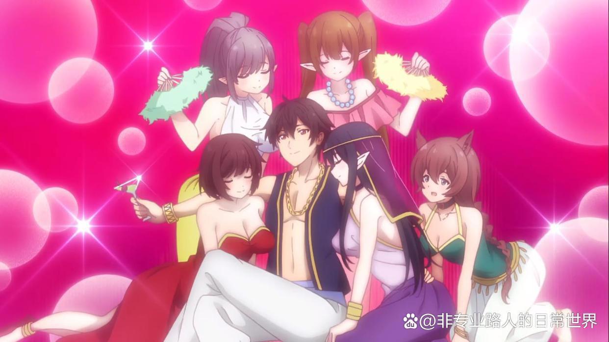 动漫：男主和两个萌妹约会，结果被魔族打断，直接一击解决战斗