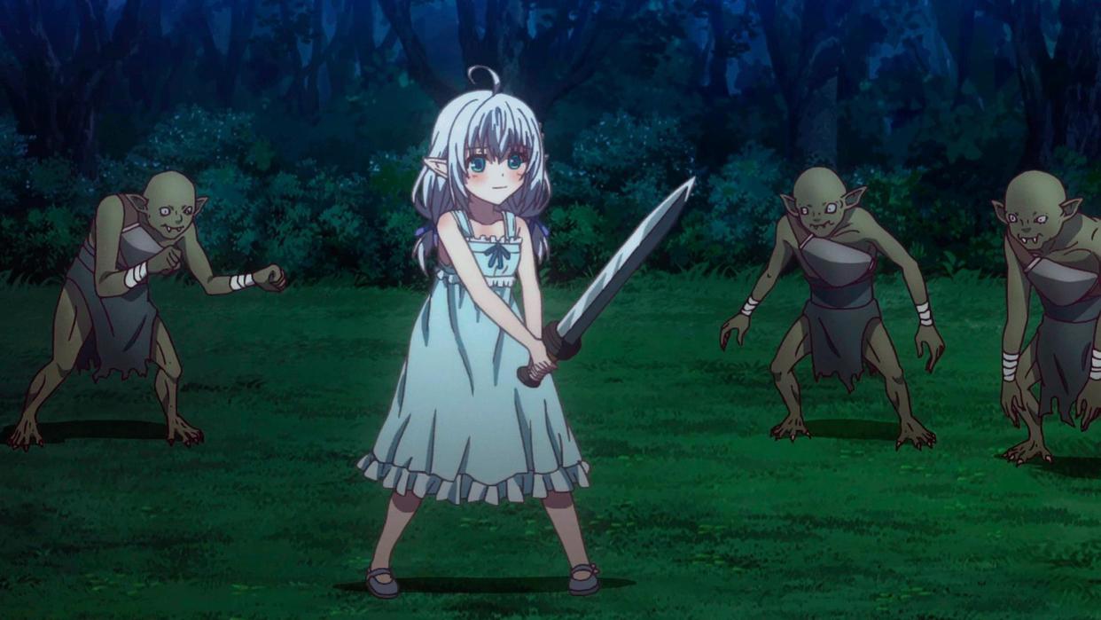 龙傲天新番开播，男主转生村民，开篇拯救白毛美少女