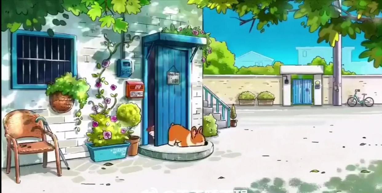 stean柯基小动漫，太治愈了！