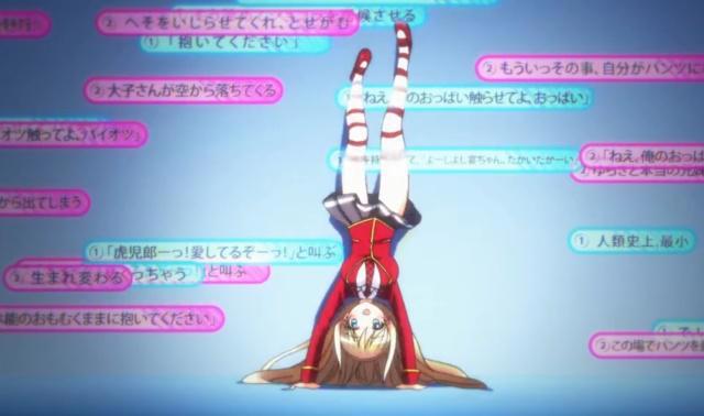 动漫中的“反科学”现象，裙子不下摆，七分钟才坠楼