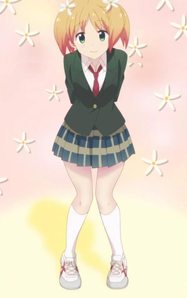 漫有GIF丨芳文社的可爱金发妹