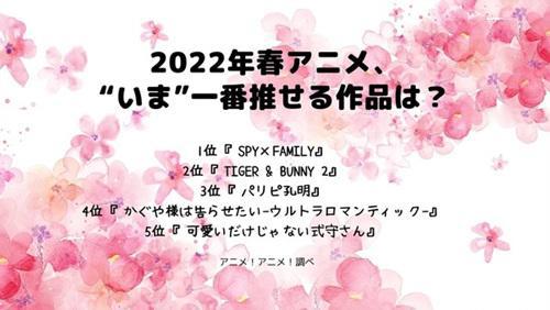 日网4月番满意度排行你最满意的番剧有哪些？