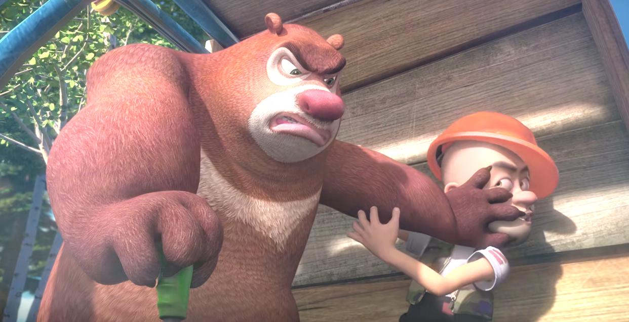 熊出没：臭狗熊变成小熊熊，原来是被家长举报了