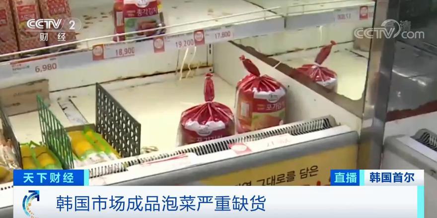 泡菜都腌不起了？一棵大白菜卖出62元“天价”！韩国超3成泡菜工厂停工