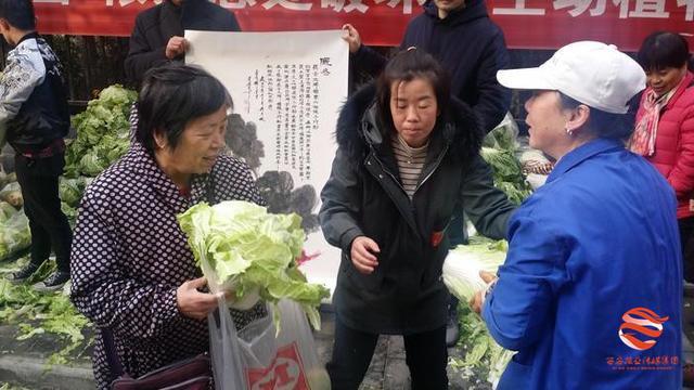 冬日里的这一棵棵大白菜，其实都是满满的爱……