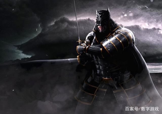 7张《忍者蝙蝠侠》的粉丝画作，浓浓的日本战国时代味道