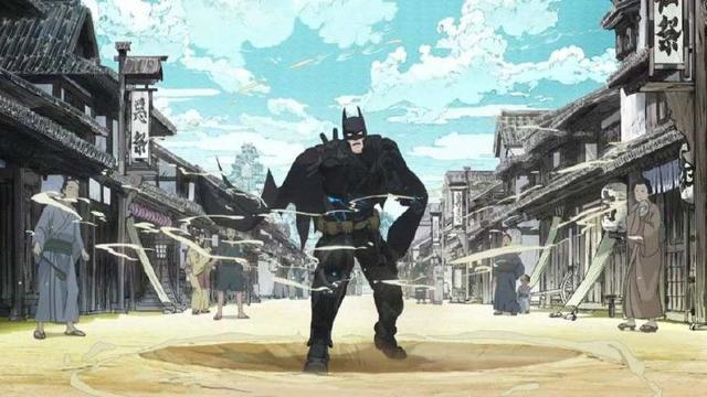 DC动画《忍者蝙蝠侠》穿越到古代日本，这画风拍成电影要炸！