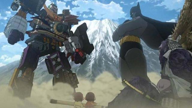 DC动画《忍者蝙蝠侠》穿越到古代日本，这画风拍成电影要炸！