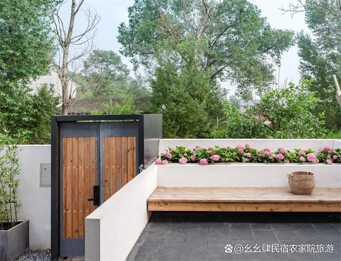 北京延庆大树与猫精品民宿，10个院子构成，艺术猫公馆与生态农场