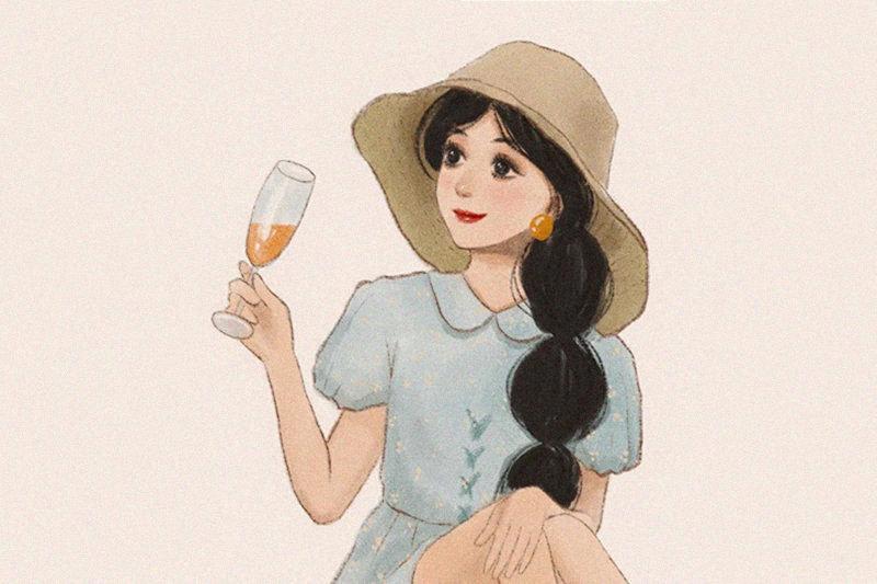 外出野餐的迪士尼公主，现代便装超甜美，“人比花娇”不夸张！