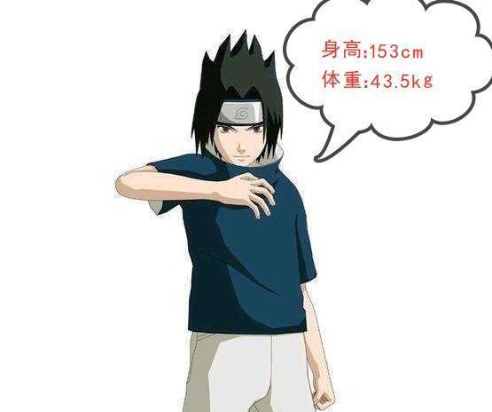 《火影》主角少年身高和体重，小樱不如雏田从小就注定了