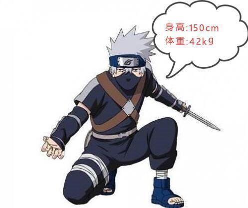 《火影》主角少年身高和体重，小樱不如雏田从小就注定了