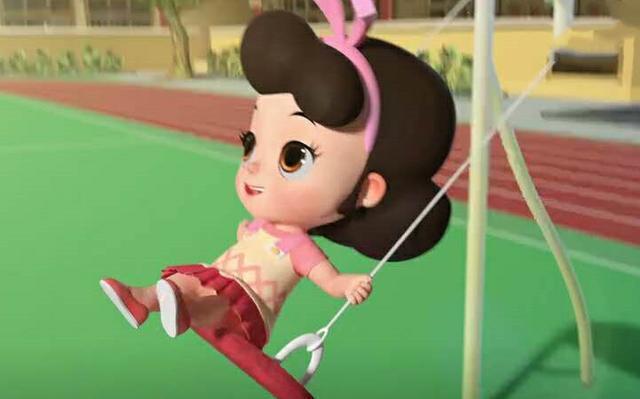 大头儿子小头爸爸中出现的小女孩造型，围裙妈妈小时候你见过吗？