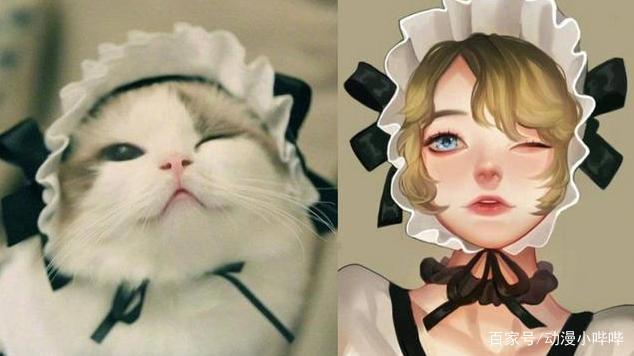 当现实的小动物“破壁”变成二次元，猫娘果然是阿宅最喜欢的妹子