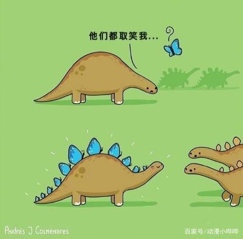 充满治愈的小漫画，越看越可爱，没想到鲨鱼隐藏着满满“中二魂”