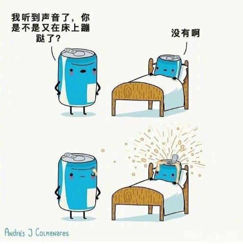 充满治愈的小漫画，越看越可爱，没想到鲨鱼隐藏着满满“中二魂”