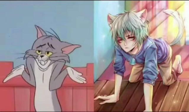 当动漫中的动物拟人化，黑猫警长帅气逼人，他却如此可爱