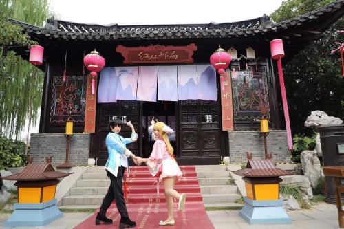 瘦西湖打造动漫主题邮局在古典园林邂逅“二次元爱情”