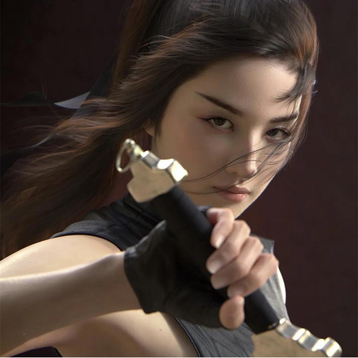 高水准的3D动画人物，黑发不一定都是亚洲女孩，但审美是很正常的