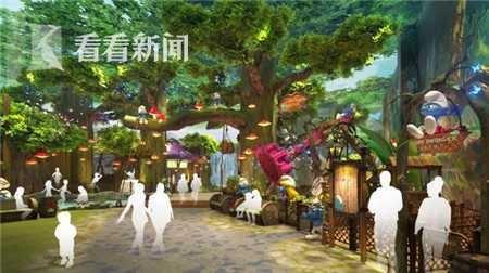 蓝精灵主题乐园入驻上海文化IP乐园呈集群发展