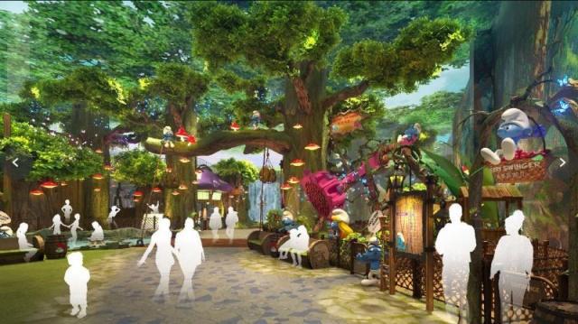 蓝精灵主题乐园来上海松江了！80后、90后准备好体验一波“回忆杀”