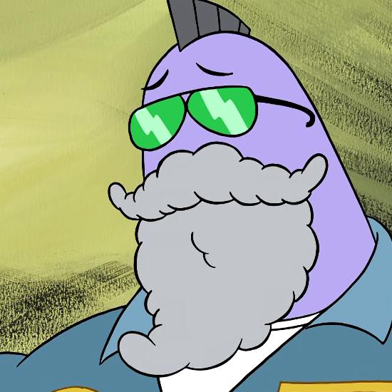 动漫海绵宝宝高清大图，独特的动漫画风，为友谊喝彩