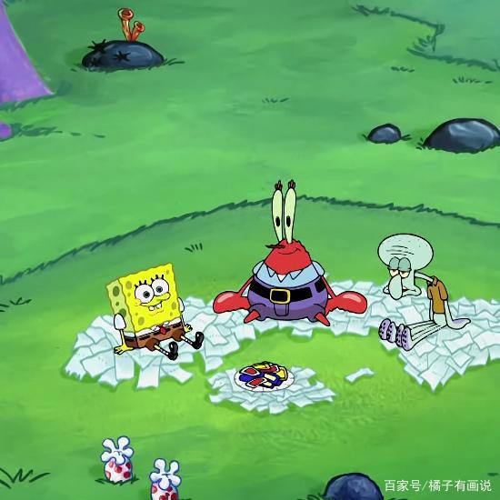 海绵宝宝收藏控的福音，拟人化的深海人物，快领走这张图