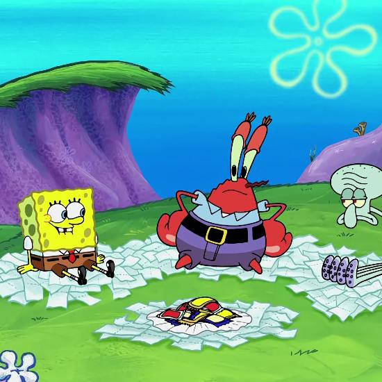 高清《海绵宝宝》壁纸，奇幻的“海洋世界”，不要再舔屏了